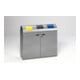 VAR Station de collecte des déchets WS 100R argent 240 l-1