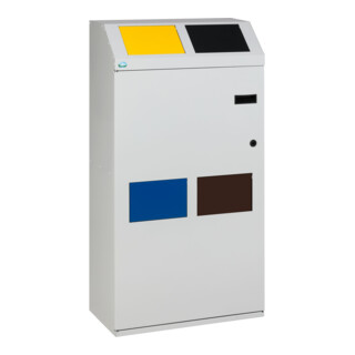 VAR Station de collecte des matériaux WSS 115 4 compartiments