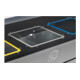 VAR Station de collecte WS 89 3 compartiments 300 l argent antique 300 l-1