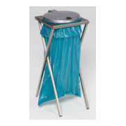 VAR Support ciseaux stationnaire avec couvercle argenté