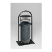 VAR Support de coude de tuyau RB 002 complet argent antique 65 l