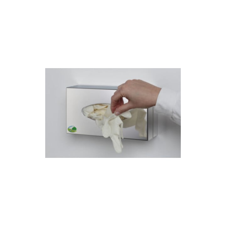 VAR Support de gants en acier inoxydable simple fermé