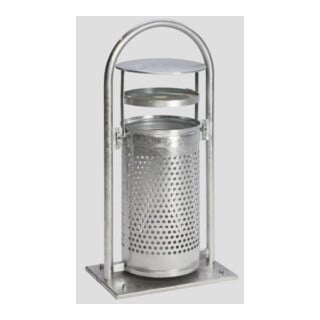 VAR Support pour coude de tuyau RB 002 Tête galvanisée - Corps galvanisé 65 l