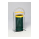 VAR Support pour coudes de tuyaux RB 001 Tête jaune - Corps vert mousse 65 l-1