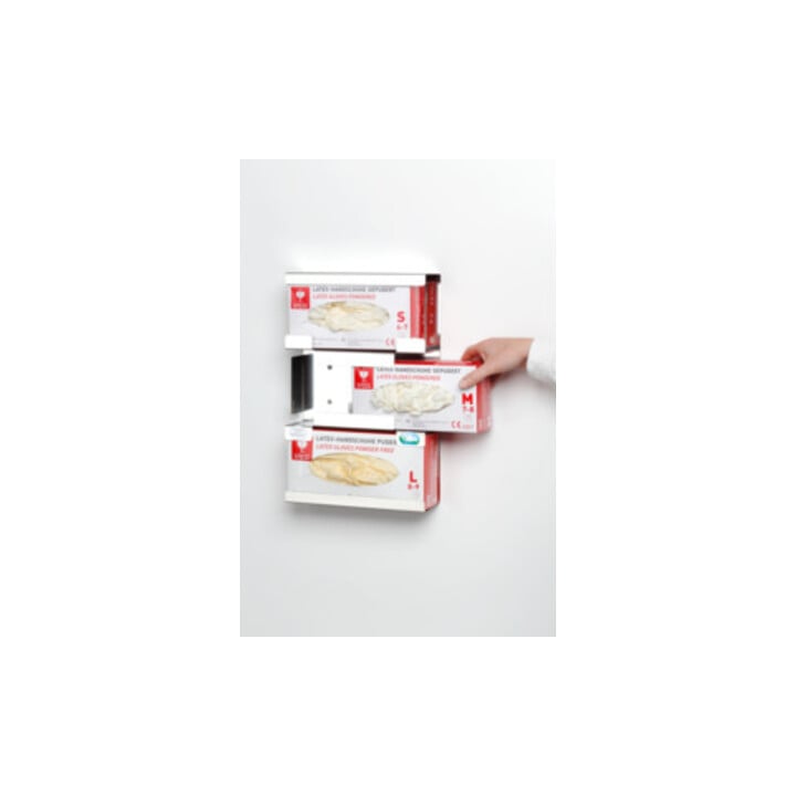 VAR Support pour gants inox triple ouvert