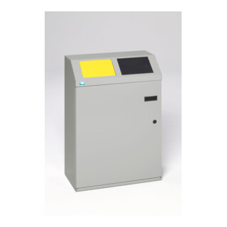 VAR Système de tri des déchets 2 compartiments 100 l