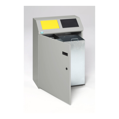 VAR Système de tri des déchets 2 compartiments 100 l