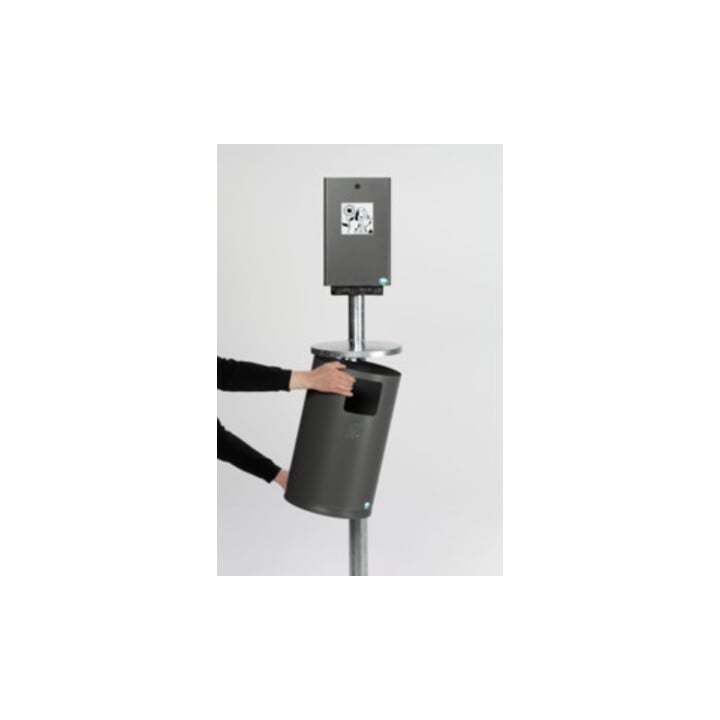 VAR Toilette pour chien DS 1 paillette fer 30 l
