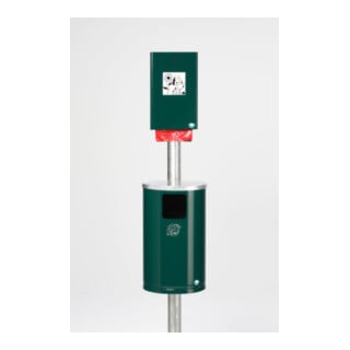 VAR Toilette pour chien DS 1 vert mousse 30 l