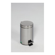 VAR Tret-Abfallsammler mit Fußpedal Edelstahl poliert