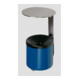 VAR Wandascher WH 16 mit Dach VA enzianblau 2,4 l-1