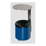 VAR Wandascher WH 16 mit Dach VA enzianblau 2,4 l