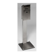 VAR Wandascher WH 41 Edelstahl mit Standfuß 3,7 l