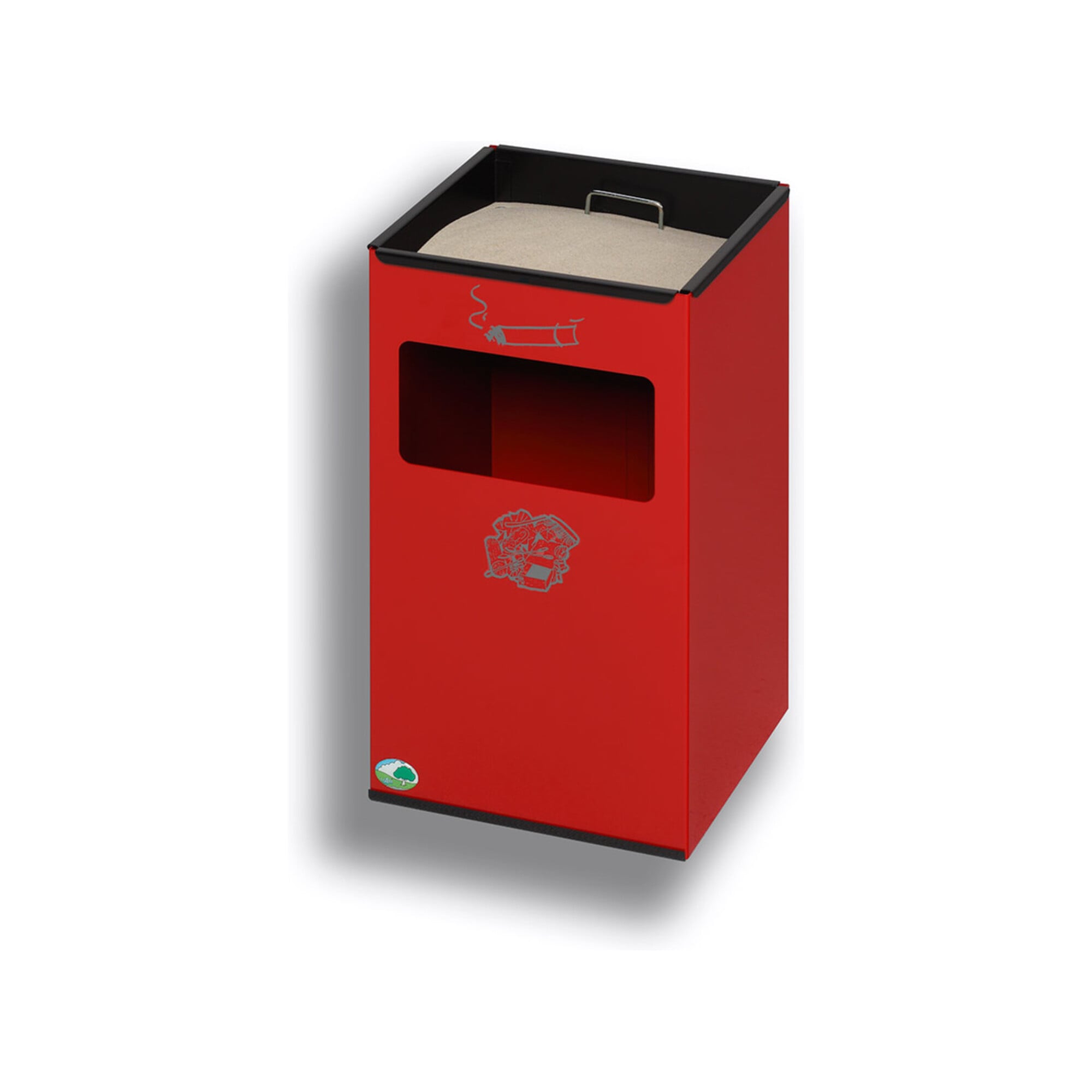 VAR Wandascher WH 45 rot 16 l