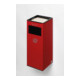 VAR Wandascher WH 66 mit Einwurfklappe rot 29 l-1