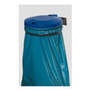 VAR Wandhalterung anthrazit mit Deckel enzianblau