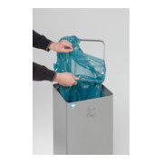 VAR Wertstoffsammelgeräte WSG Quadro 79, Aufsatz anthrazit (7021)-3