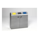 VAR Wertstoffsammelstation WS 100R silber 240 l-1