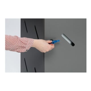 VAR Wertstoffsammelstation WS 58 4-Fach 200 l eisenglimmer 200 l