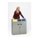 VAR Wertstoffsortiersystem 3-Fach 150 l-1