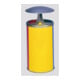 VAR Wertstoffstation 3-fach mit Dach gelb blau rot 90 l-1