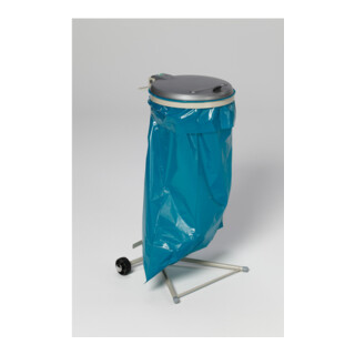 VAR WS 120 mobile (2 roulettes) couvercle KS argent