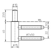 Variant-Rahmenteil V 3400WF vernickelt-4