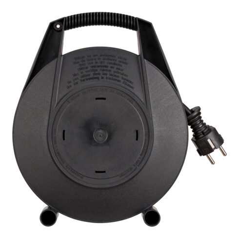 Vario-Line Kabelbox mit USB-Ladestation schwarz 10m H05VV-F 3G1,5