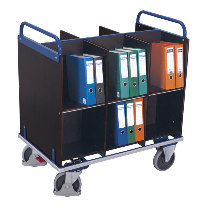 VARIOfit Aktenwagen mit 12 Fächern