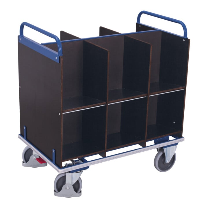 VARIOfit Aktenwagen mit 12 Fächern
