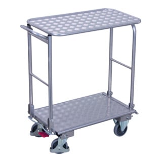 VARIOfit Aluminium Klappbügelwagen mit 2 Etagen