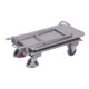 VARIOfit Aluminium Klappbügelwagen mit 2 Etagen-5