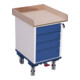 VARIOfit Armoire à tiroirs avec 1 surface de chargement
