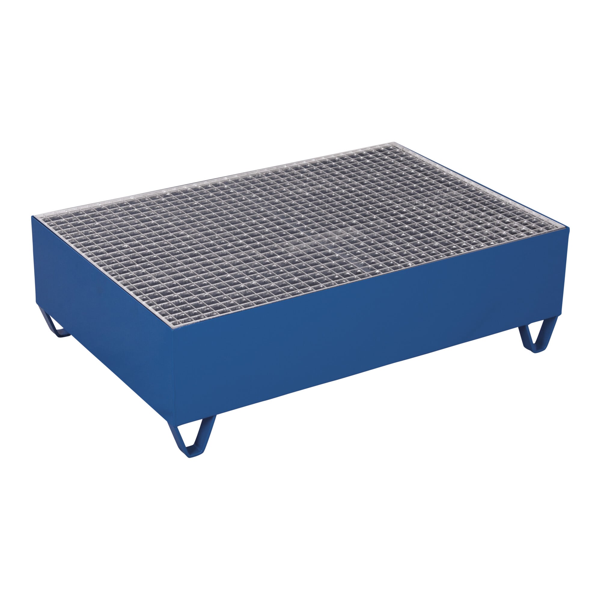 VARIOfit Auffangwanne mit Gitterrost für 2 Fässer a 200 Ltr 1.200 x 800 mm ; Cordes