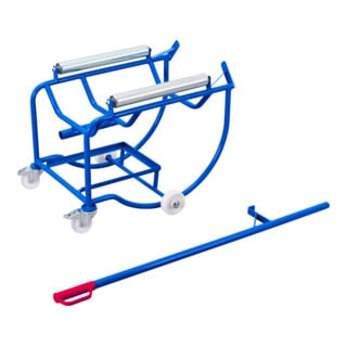 VARIOfit Basculateur de fût avec 2 roulettes en acier