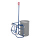 VARIOfit Basculateur de fût avec 4 roulettes en plastique