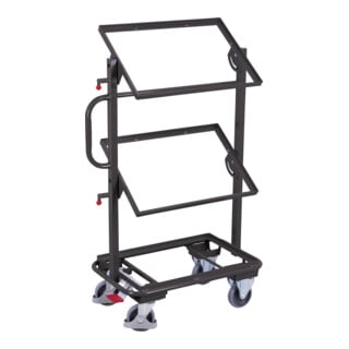 VarioFit Beistellwagen ohne Böden neigbar RAL 7016