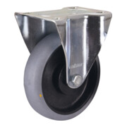 VARIOfit Bockrolle 160 x 40 mm grau elektrisch leitfähig