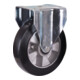 VARIOfit Bockrolle Elastikvollgummi 200 x 50 mm schwarz