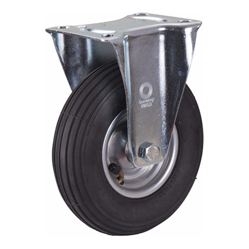 VARIOfit vast wiel met luchtband 150 x 30 mm grijs