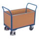 VARIOfit Chariot à 4 parois avec bois 850 × 450 mm