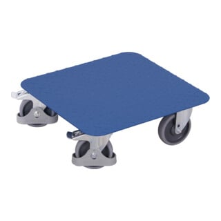 VARIOfit Chariot à caisses avec surface de chargement en tôle nervurée