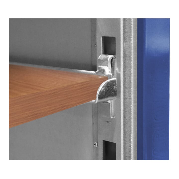 VARIOfit Chariot à étages soudé fixe 1,045 × 685 mm parois en tôle d'acier 4 étagères