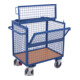 VARIOfit Chariot à fils avec couvercle soudé fixe 1 175 × 780 mm
