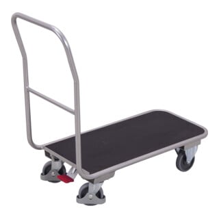 VARIOfit Chariot à magasiner en aluminium