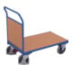 VARIOfit Chariot à parois frontales avec bois 880 × 500 mm