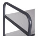 VARIOfit Chariot à plateaux ESD bas 850 × 500 mm