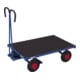 VARIOfit Chariot à plateaux sans ridelle Pneus gonflables 1 000 × 700 mm Capacité 700 kg