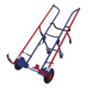 VARIOfit Chariot à pneus avec 2 roues de support, pneumatiques