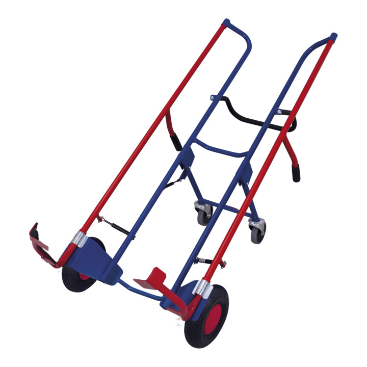 VARIOfit Chariot à pneus avec 2 roues de support, pneumatiques